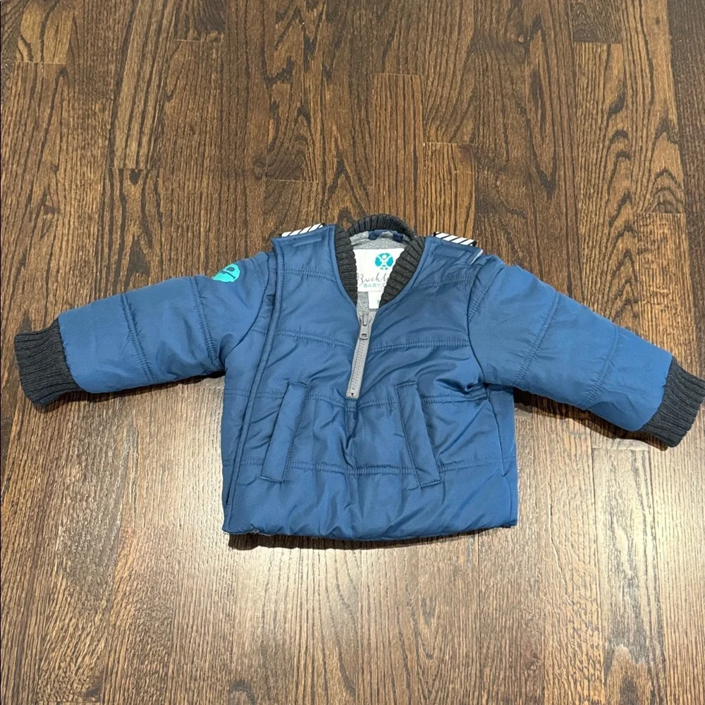 Buckle me baby toasty coast Deepest of Oceans 6-9 months blue
